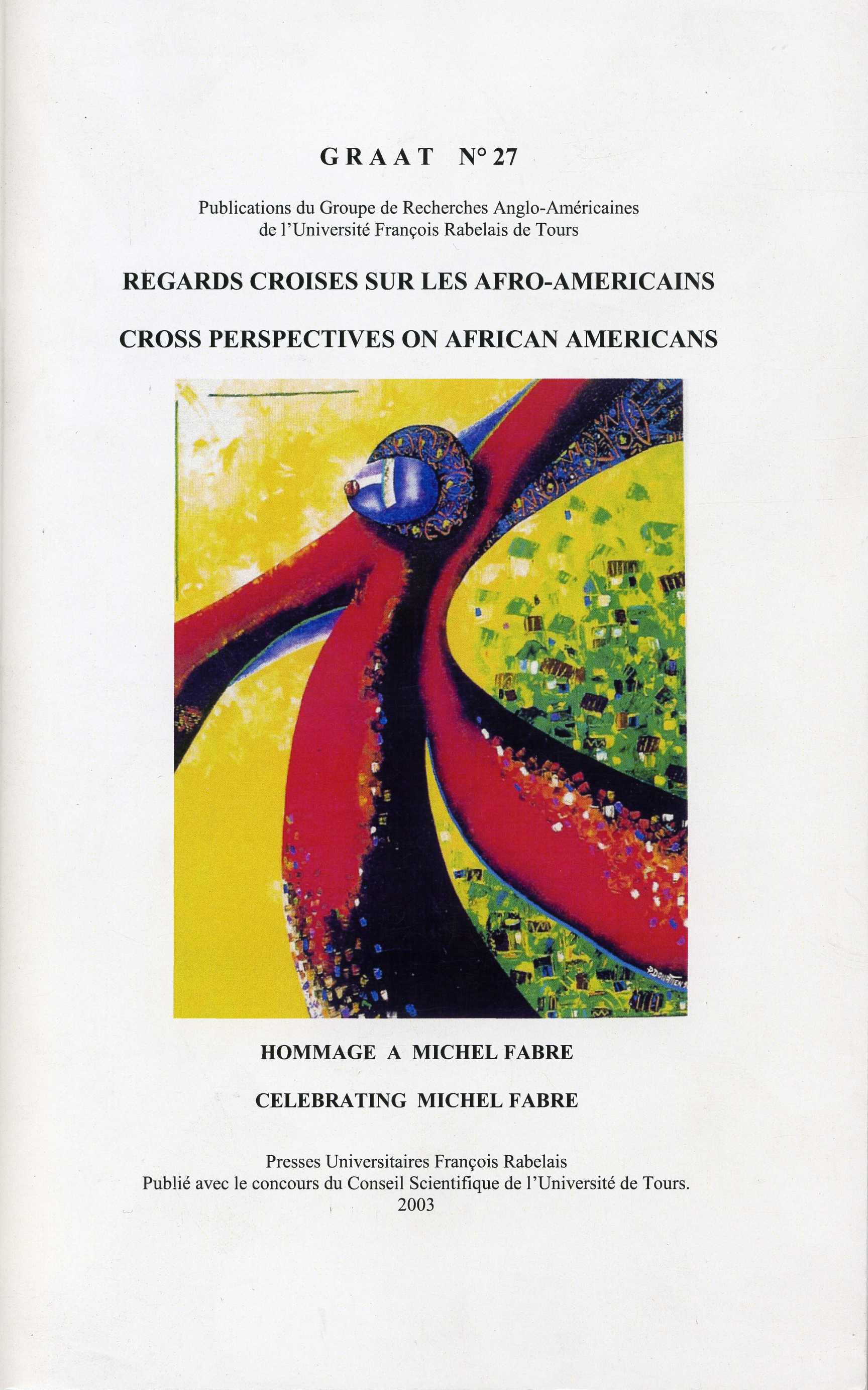 GRAAT #27 Regards crois&eacute;s sur les afro-am&eacute;ricains